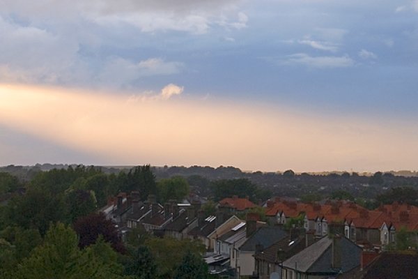 Światło z nieba...