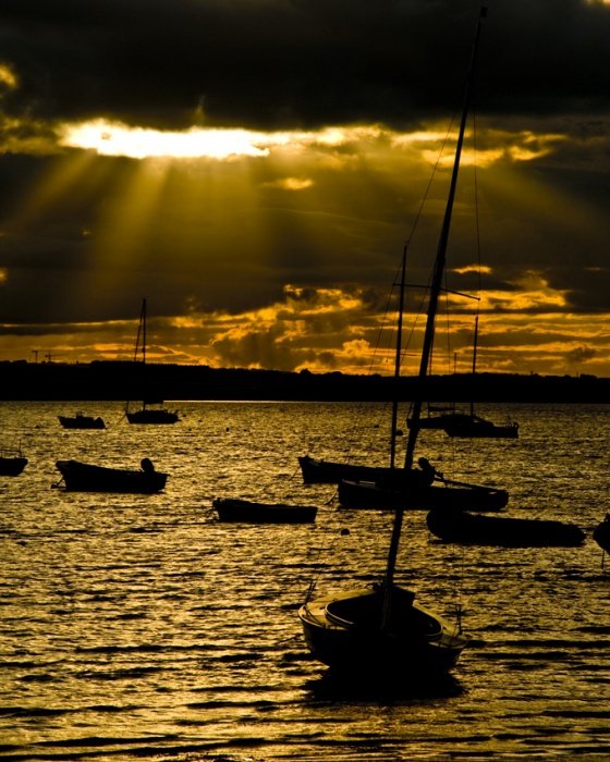 Żaglówki w Skerries