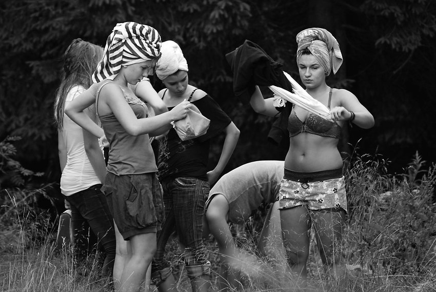 Myjcie się dziewczyny, nie znacie dnia ani godziny ;)