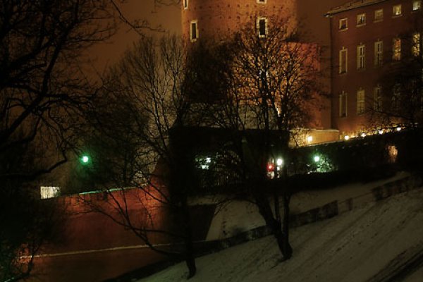 Wieczorny spacer po Krakowie: Baszta