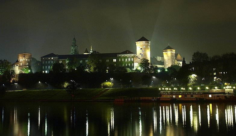 Cracow by night