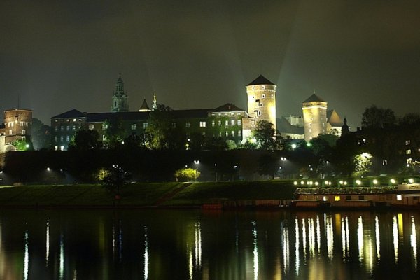Cracow by night