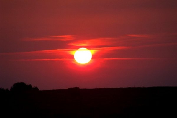 Wakacyjny zachód słońca