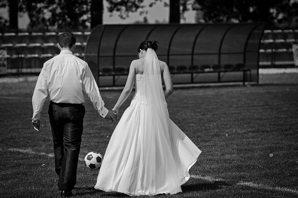 Dziewczyna piłkarza