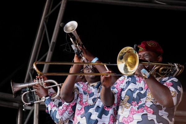 THE GANGBE BRASS BAND