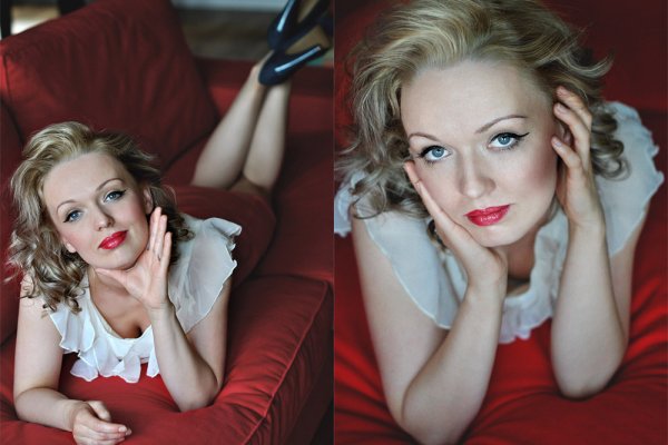 ..z twarzą  Marylin Monroe