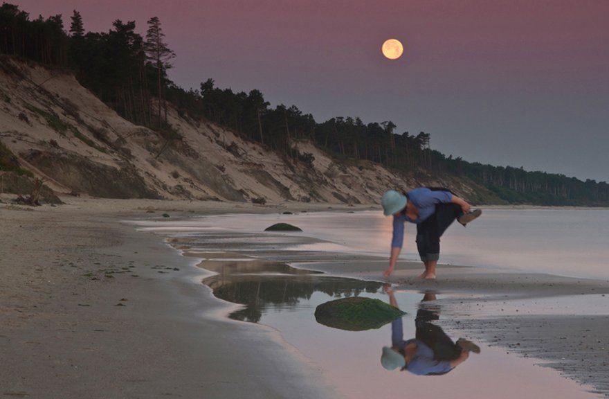Księżycowy poranek...