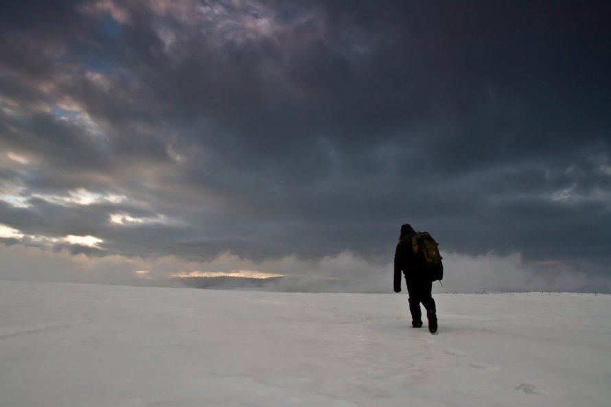 Tylko szum wiatru...