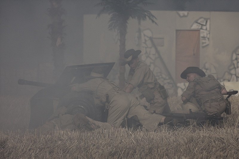 Dym,kurz,piasek i....