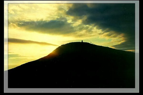 Diablak o wschodzie słońca