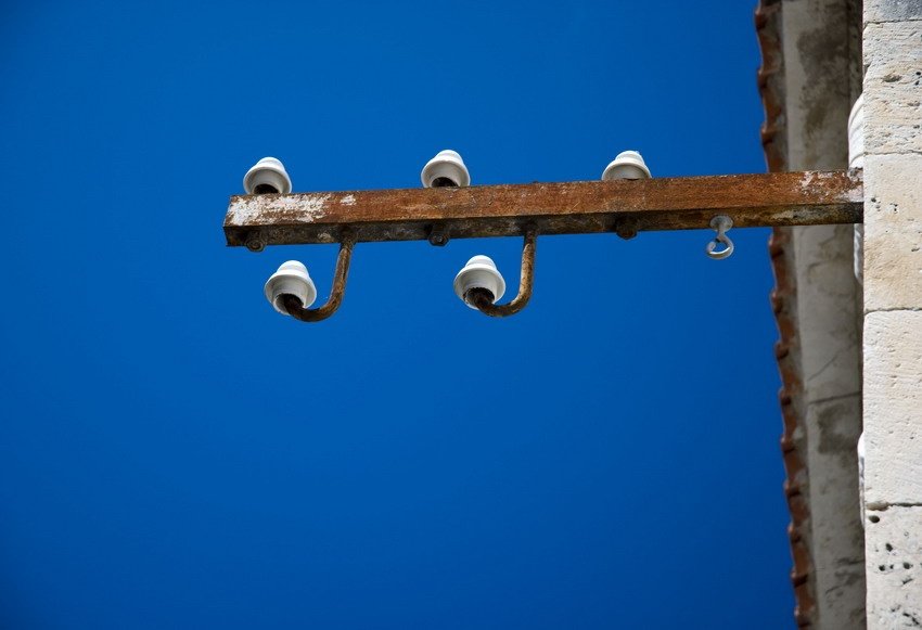 coś zardzewiało w błękicie