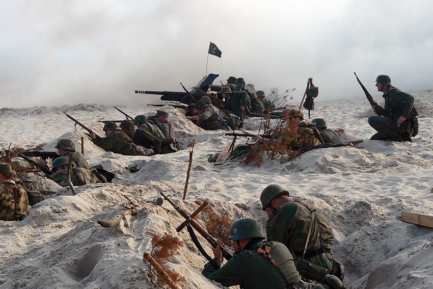 Pierwsze strzały -Normandia