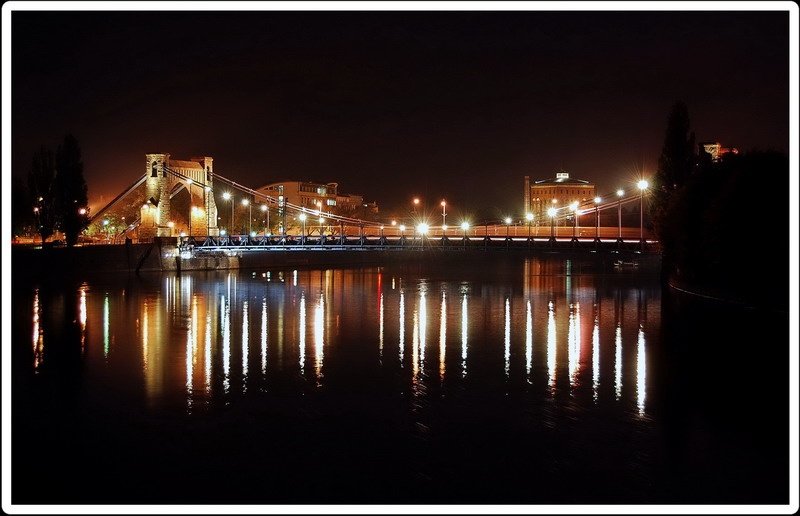 widok na most grunwaldzki