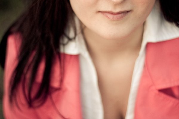 Wiosenny plener przy zachodzie slonca