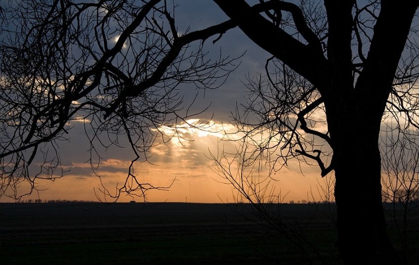 Kolejny zachód słońca.