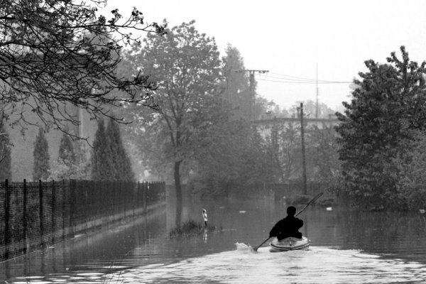 Wielka woda w Czechowicach-Dziedzicach